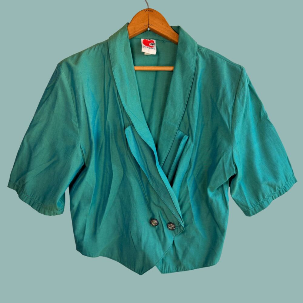 Vintage 70s You and I by Mr. George Cropped Blazer